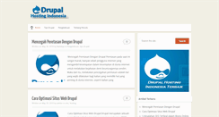 Desktop Screenshot of drupalhostingindonesia.com