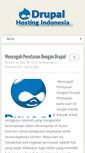 Mobile Screenshot of drupalhostingindonesia.com